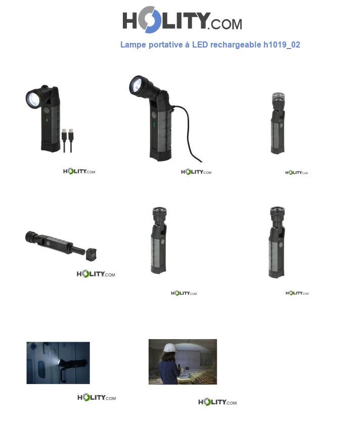 Lampe portative à LED rechargeable h1019_02