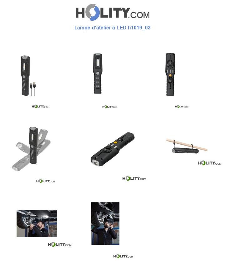 Lampe d'atelier à LED h1019_03