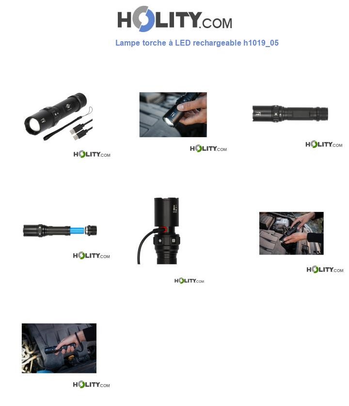 Lampe torche à LED rechargeable h1019_05