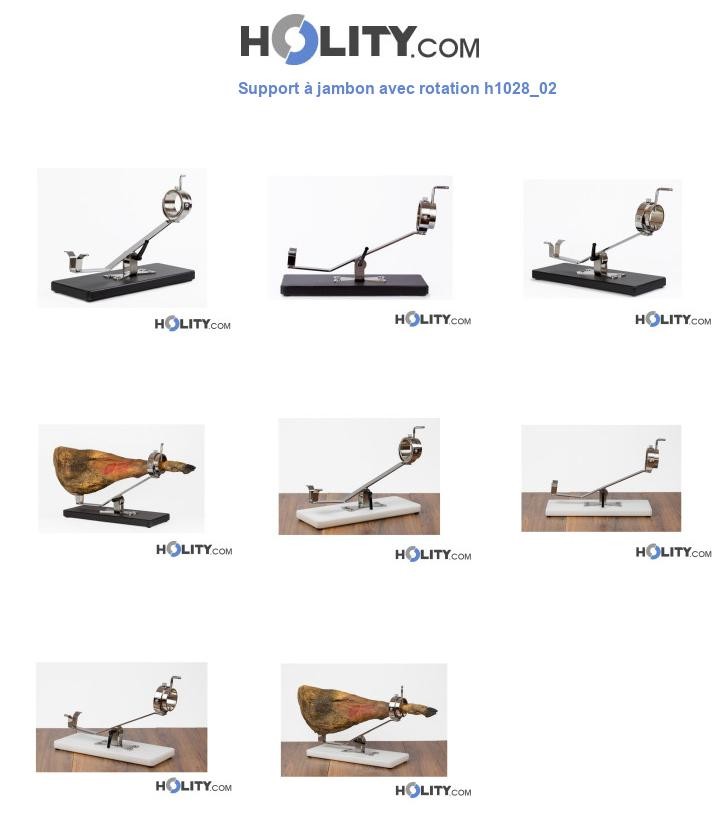 Support à jambon avec rotation h1028_02