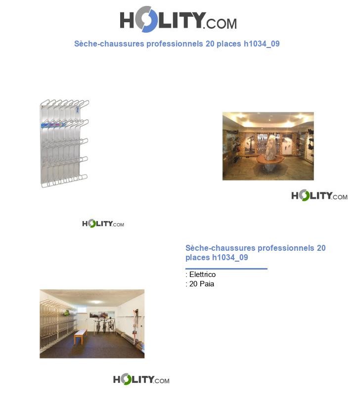 Sèche-chaussures professionnels 20 places h1034_09