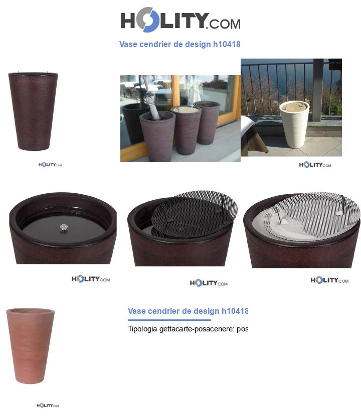 Vase cendrier de design h10418
