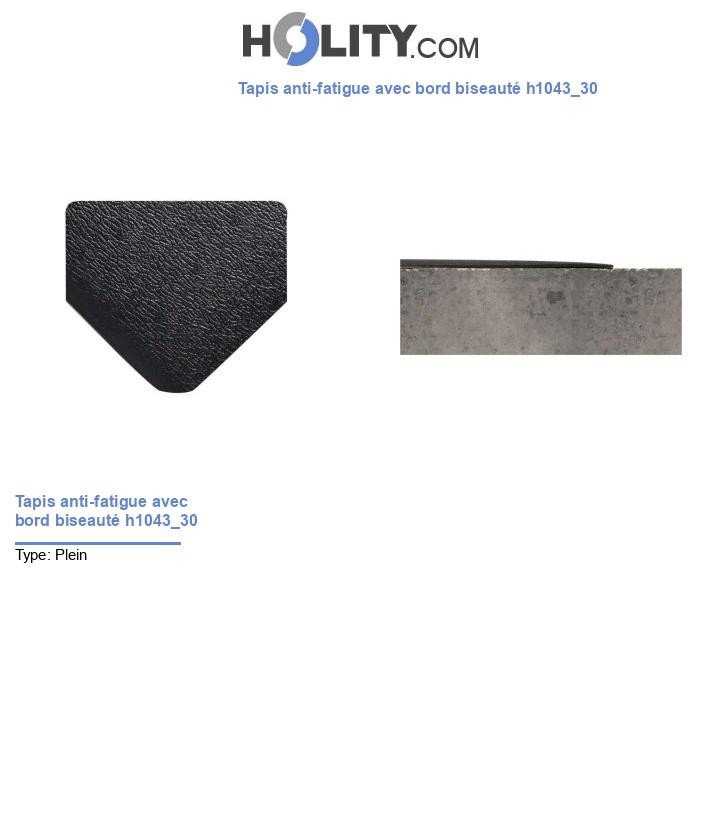 Tapis anti-fatigue avec bord biseauté h1043_30
