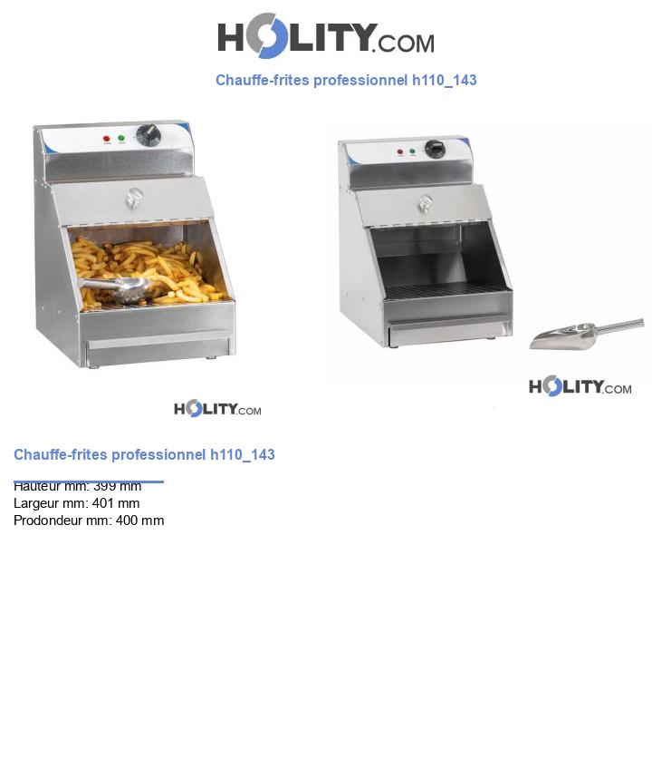 Chauffe-frites professionnel h110_143