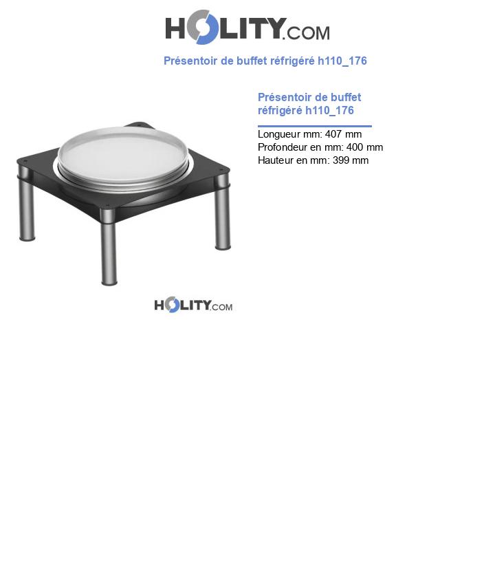 Présentoir de buffet réfrigéré h110_176