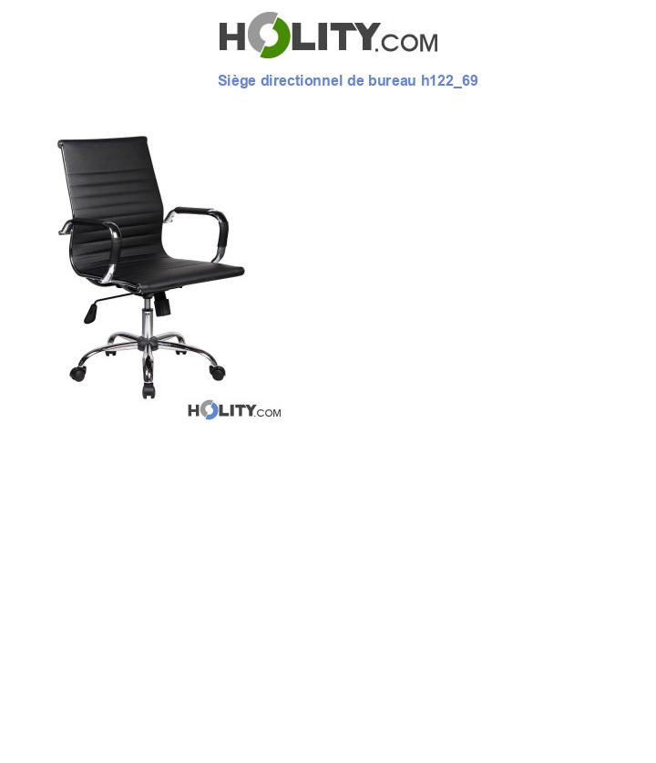 Siège directionnel de bureau h122_69