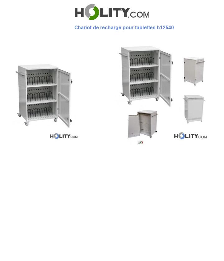 Chariot de recharge pour tablettes h12540