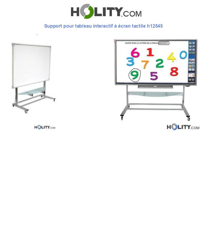 Support pour tableau interactif à écran tactile h12545