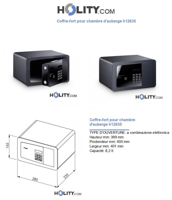 Coffre-fort pour chambre d'auberge h12835