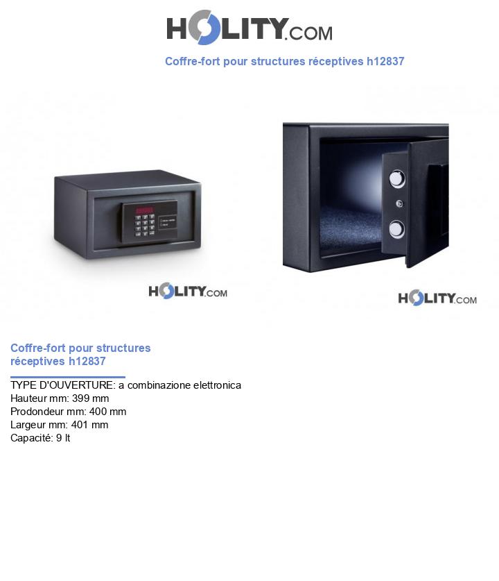 Coffre-fort pour structures réceptives h12837