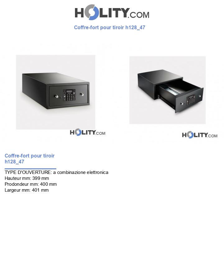 Coffre-fort pour tiroir h128_47