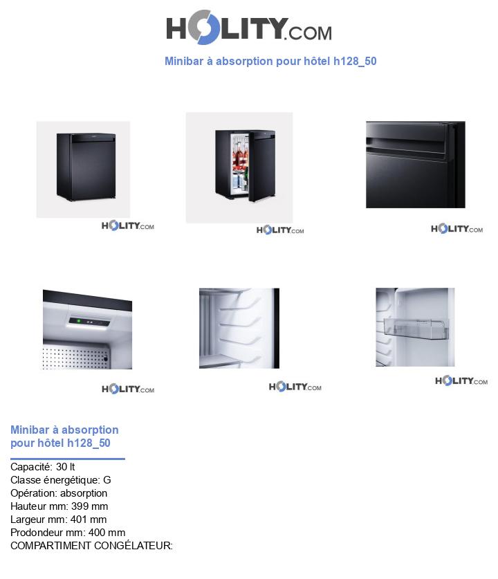 Minibar à absorption pour hôtel h128_50