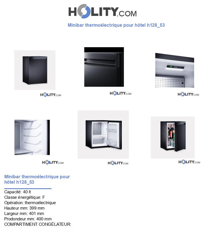 Minibar thermoélectrique pour hôtel h128_53