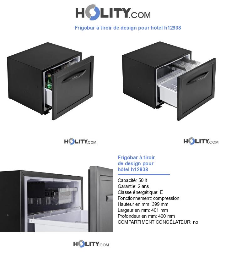Frigobar à tiroir de design pour hôtel h12938