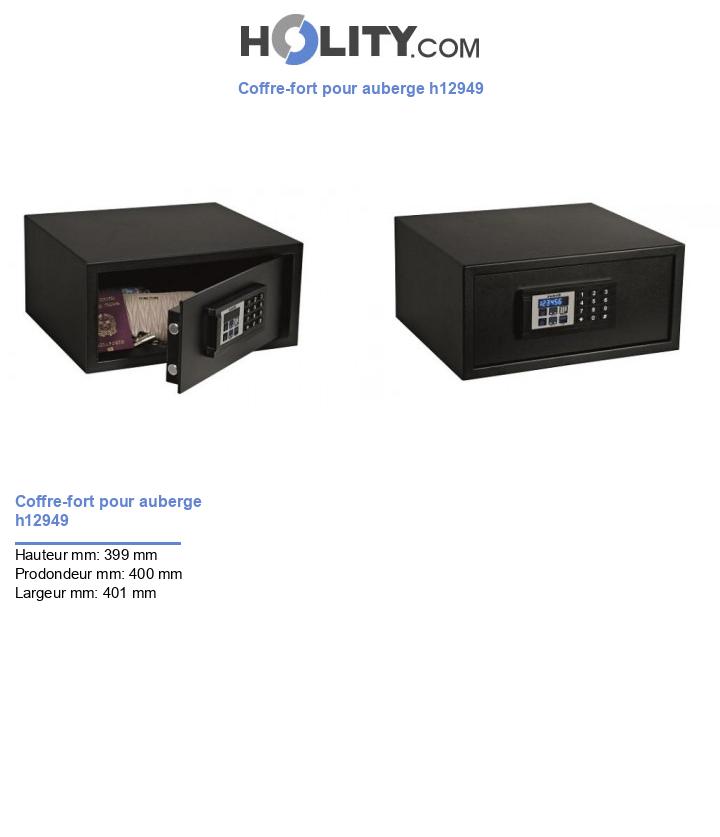 Coffre-fort pour auberge h12949