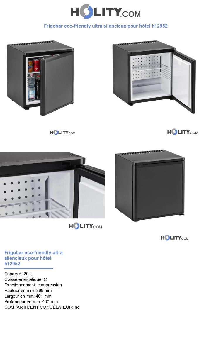 Frigobar eco-friendly ultra silencieux pour hôtel h12952