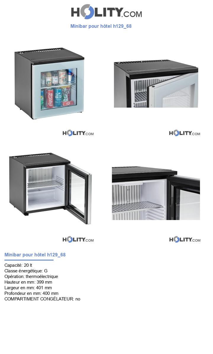 Minibar pour hôtel h129_68
