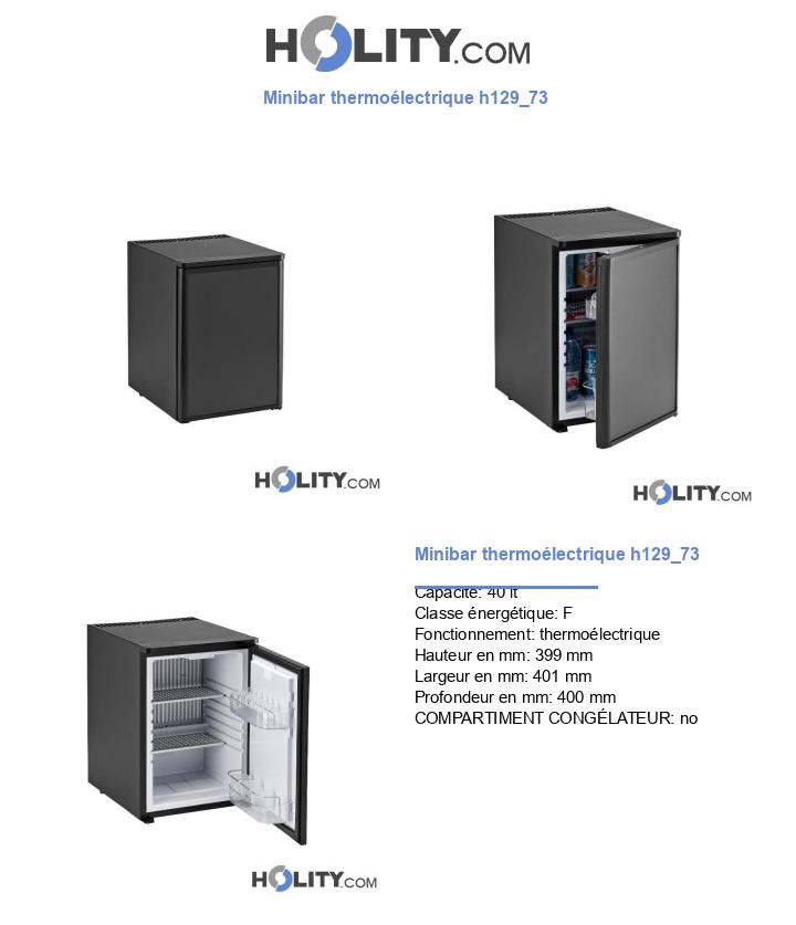 Minibar thermoélectrique h129_73