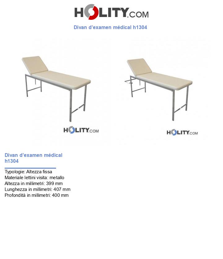 Divan d’examen médical h1304