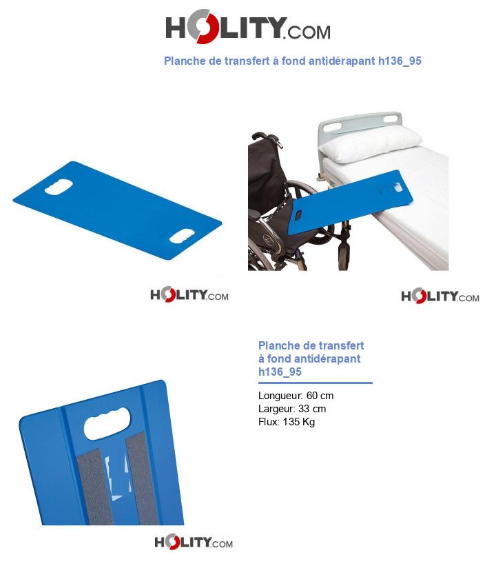 Planche de transfert à fond antidérapant h136_95