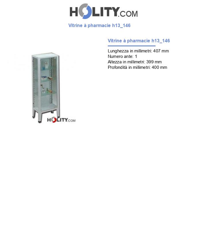 Vitrine à pharmacie h13_146