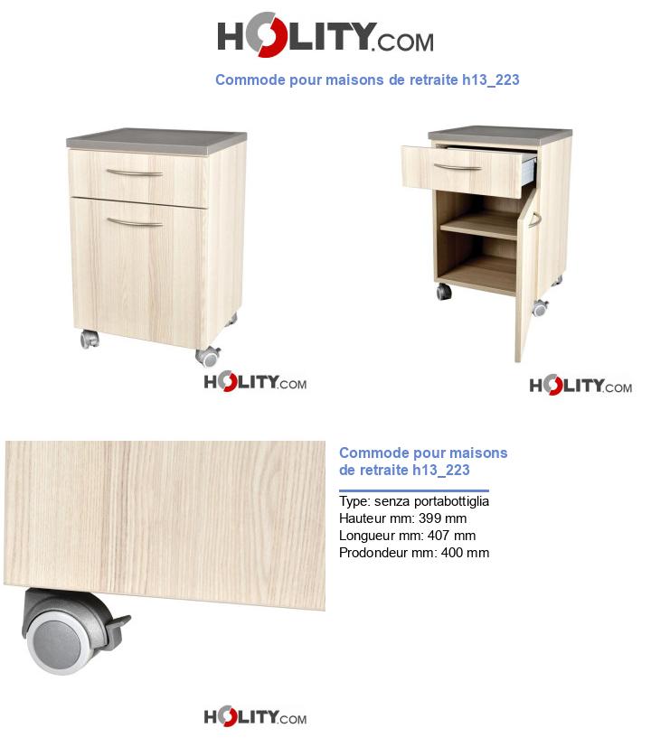 Commode pour maisons de retraite h13_223