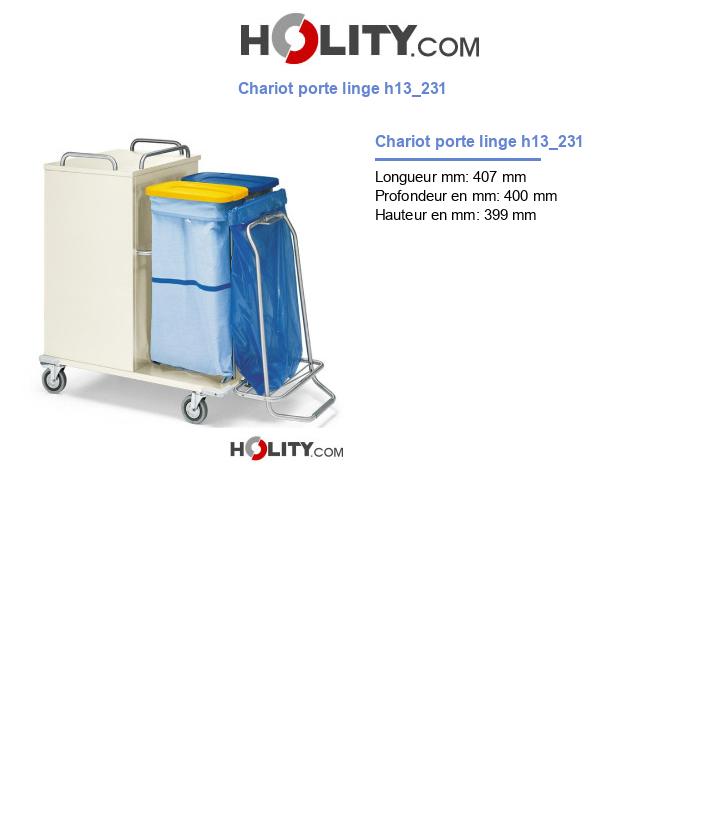 Chariot porte linge h13_231