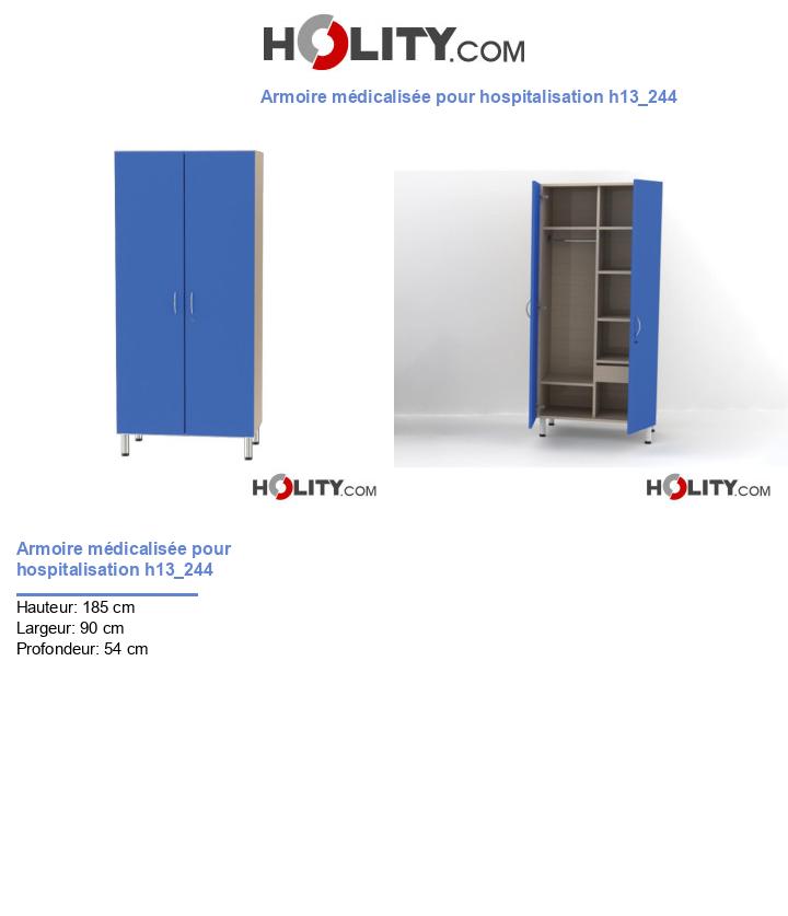 Armoire médicalisée pour hospitalisation h13_244
