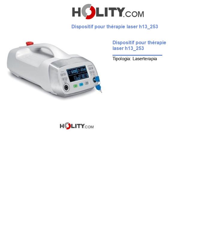 Dispositif pour thérapie laser h13_253