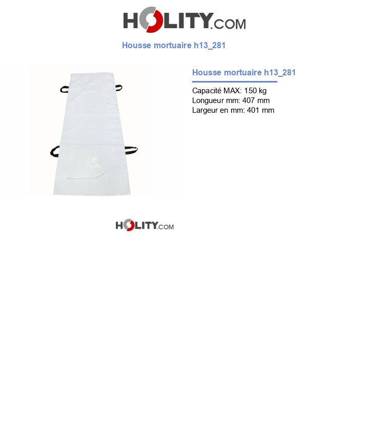 Housse mortuaire h13_281