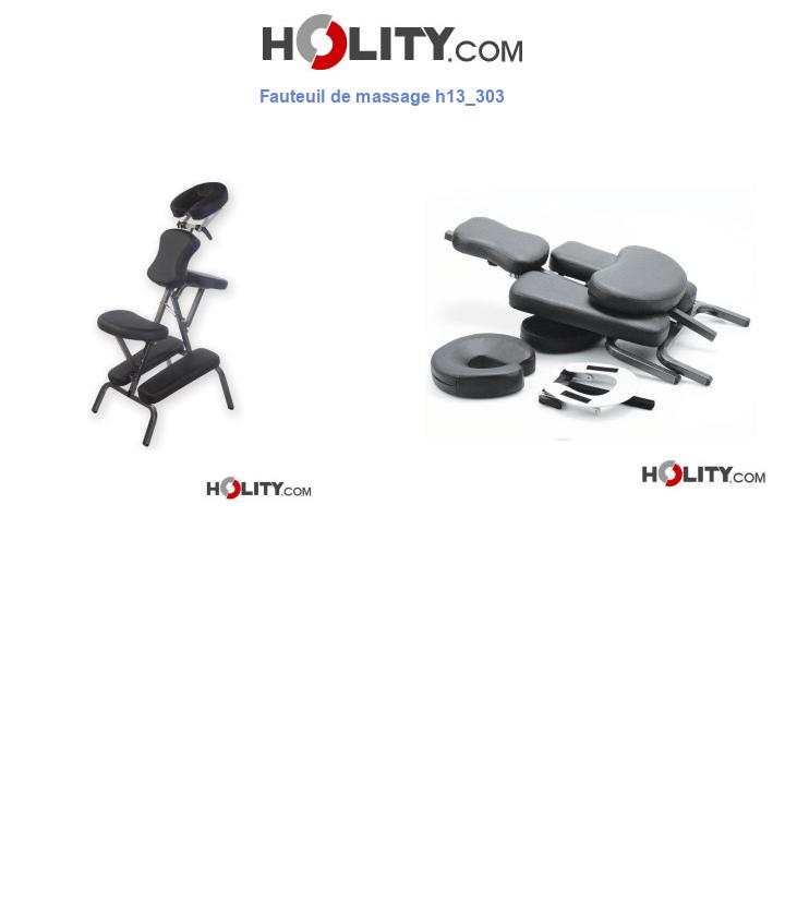 Fauteuil de massage h13_303