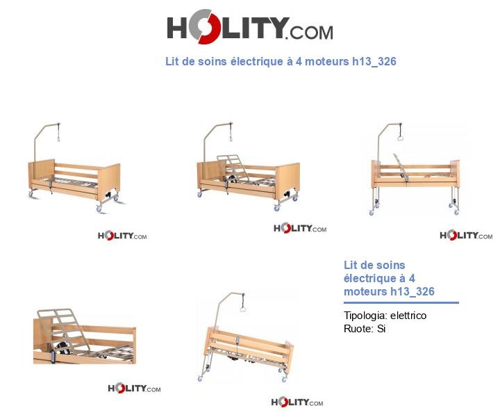 Lit de soins électrique à 4 moteurs h13_326