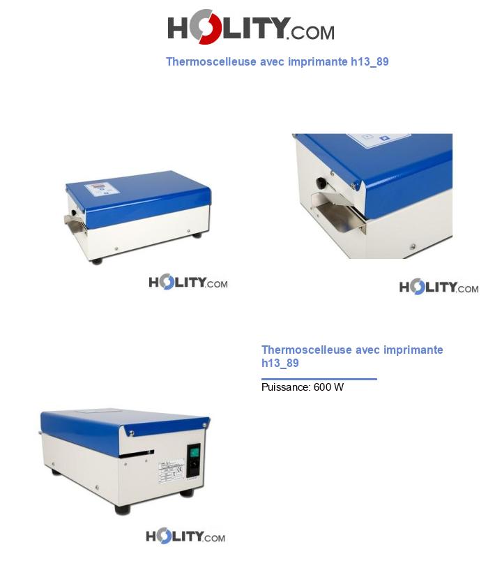 Thermoscelleuse avec imprimante h13_89