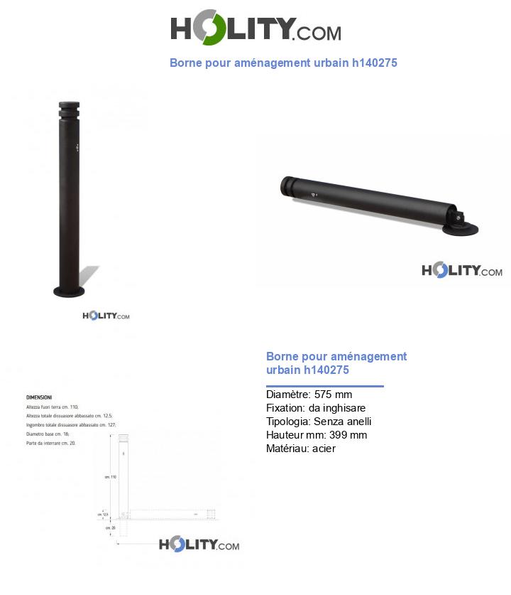 Borne pour aménagement urbain h140275