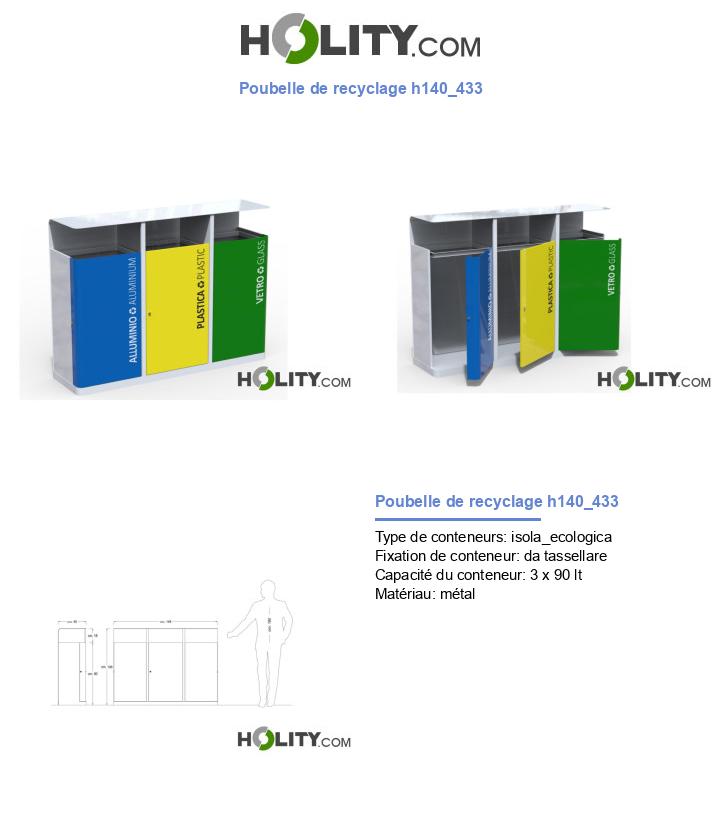 Poubelle de recyclage h140_433