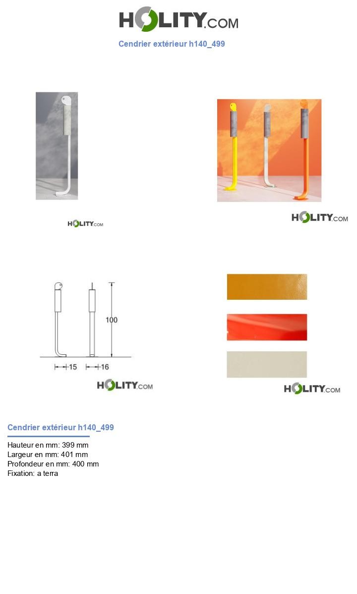 Cendrier extérieur h140_499