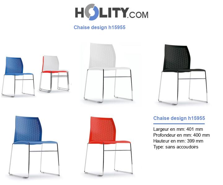 Chaise design h15955