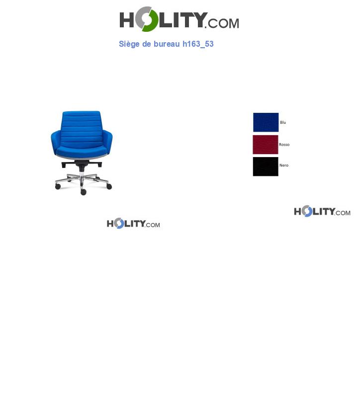 Siège de bureau h163_53