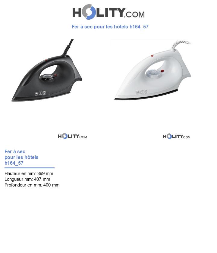 Fer à sec pour les hôtels h164_57