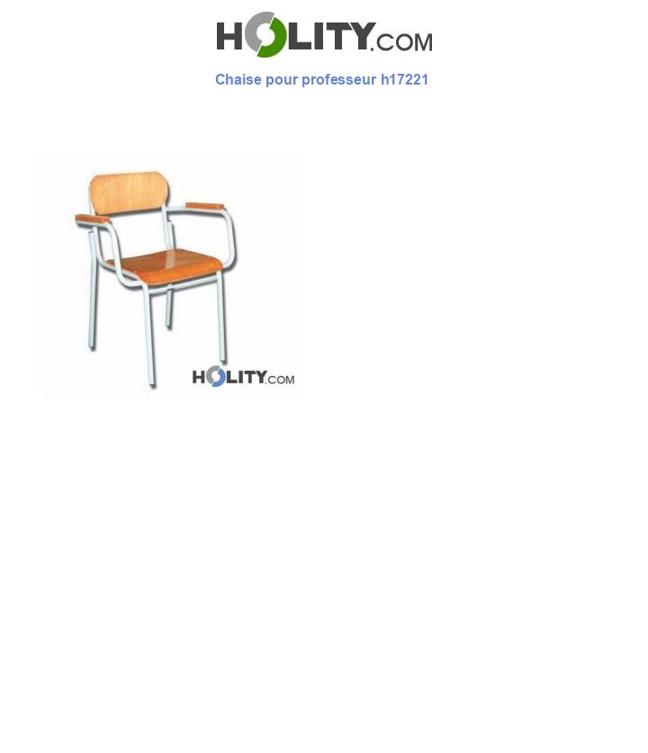 Chaise pour professeur h17221