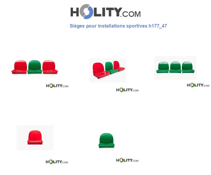 Sièges pour installations sportives h177_47