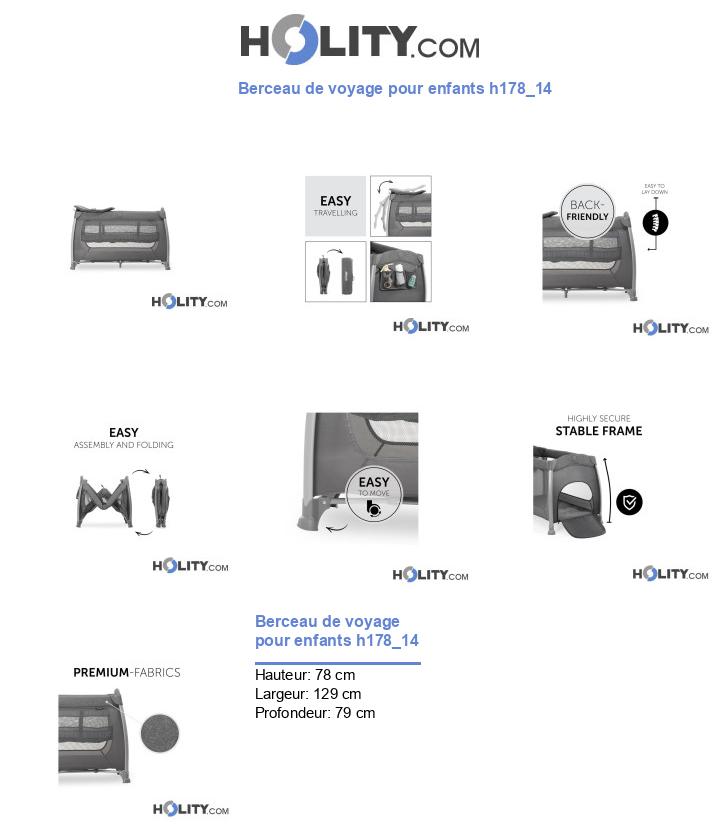 Berceau de voyage pour enfants h178_14