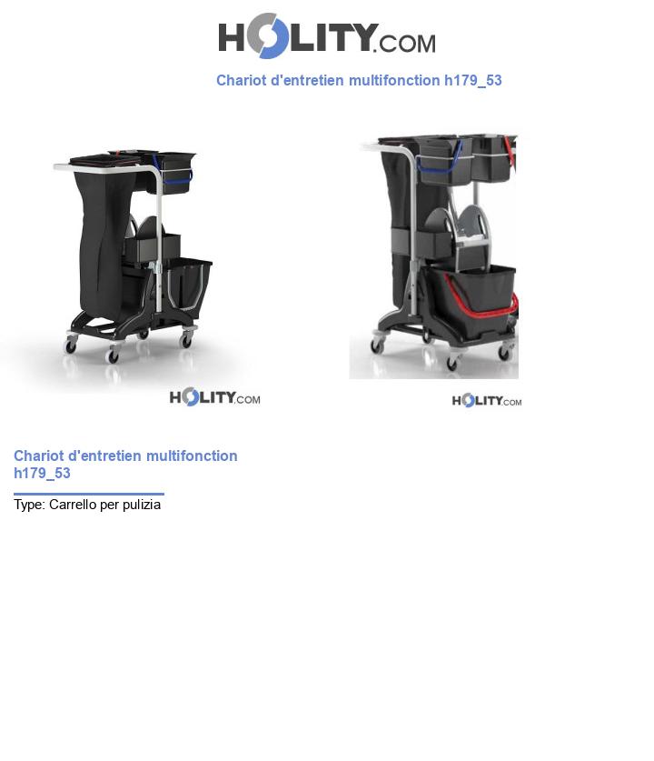 Chariot d'entretien multifonction h179_53