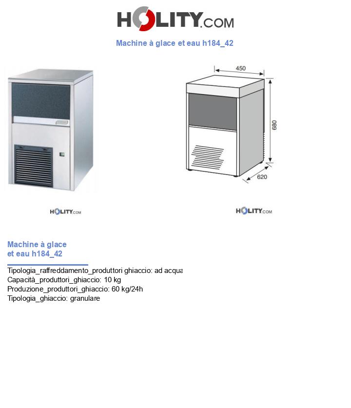 Machine à glace et eau h184_42