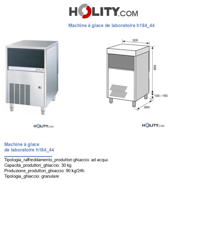 Machine à glace de laboratoire h184_44