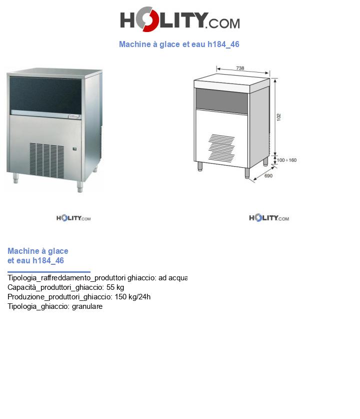 Machine à glace et eau h184_46