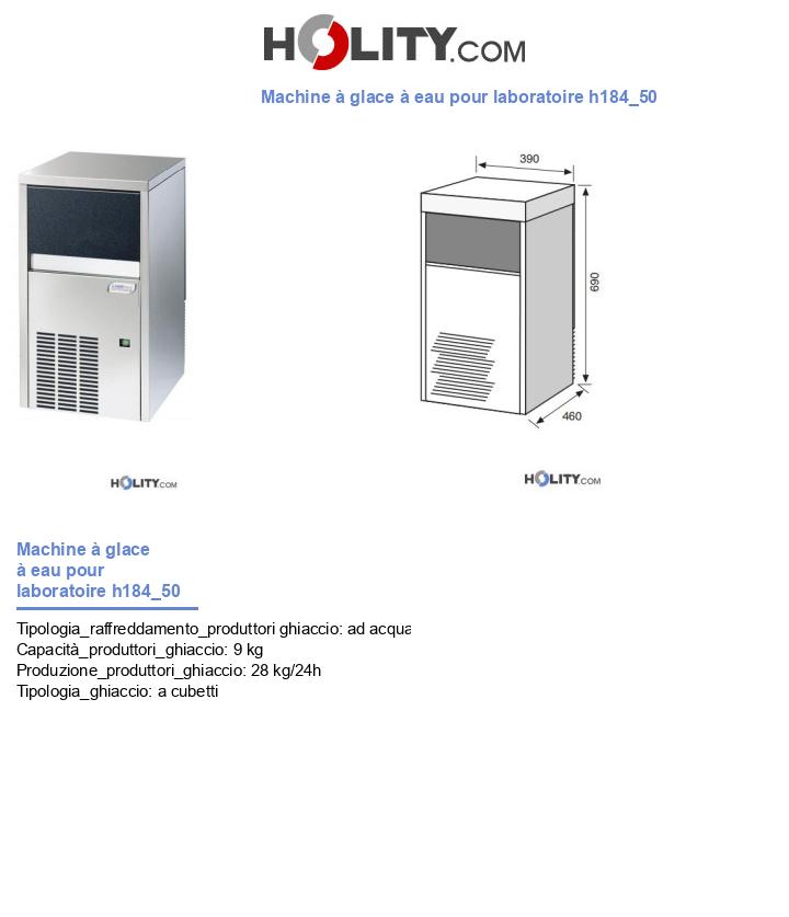 Machine à glace à eau pour laboratoire h184_50