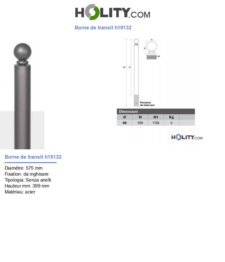 Borne de transit h19132