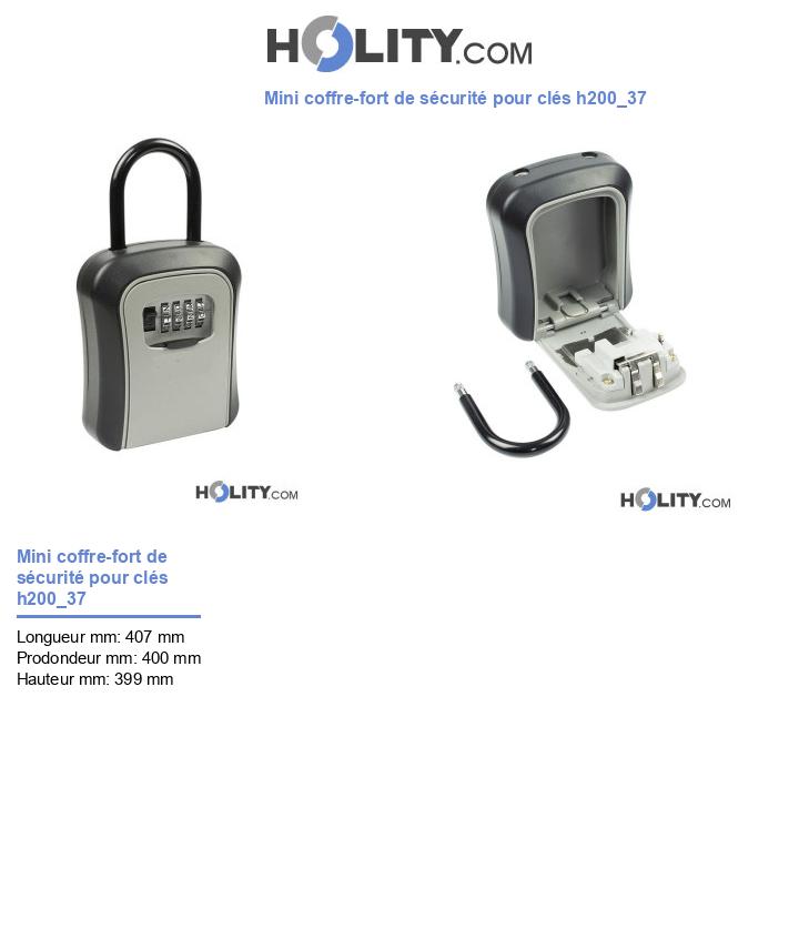 Mini coffre-fort de sécurité pour clés h200_37