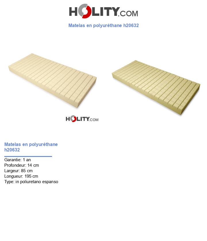 Matelas en polyuréthane h20632